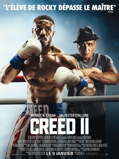 creed 2 affiche cinemashow
